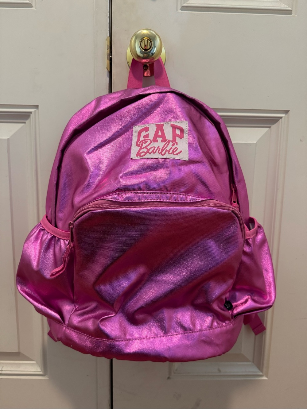 GAP Barbie Kids Metallic Hot Pink Backpack